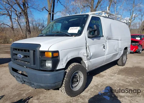 2014 Ford E-150 Commercial z USA, uszkodzony, nr VIN 1FTNE1EW9EDA38983